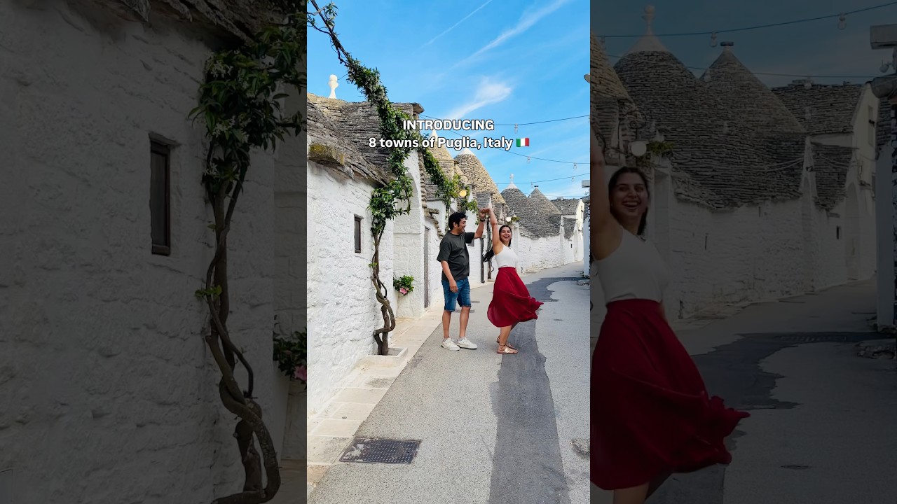 8 most beautiful towns of Puglia Italy 🇮🇹 #italy #italytravel #pugliaitaly #puglia