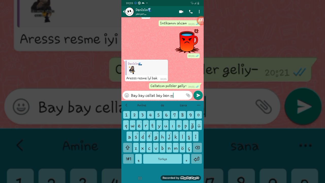 CEMCEL MESAJLAŞMA🌵🌼❤🌊😈