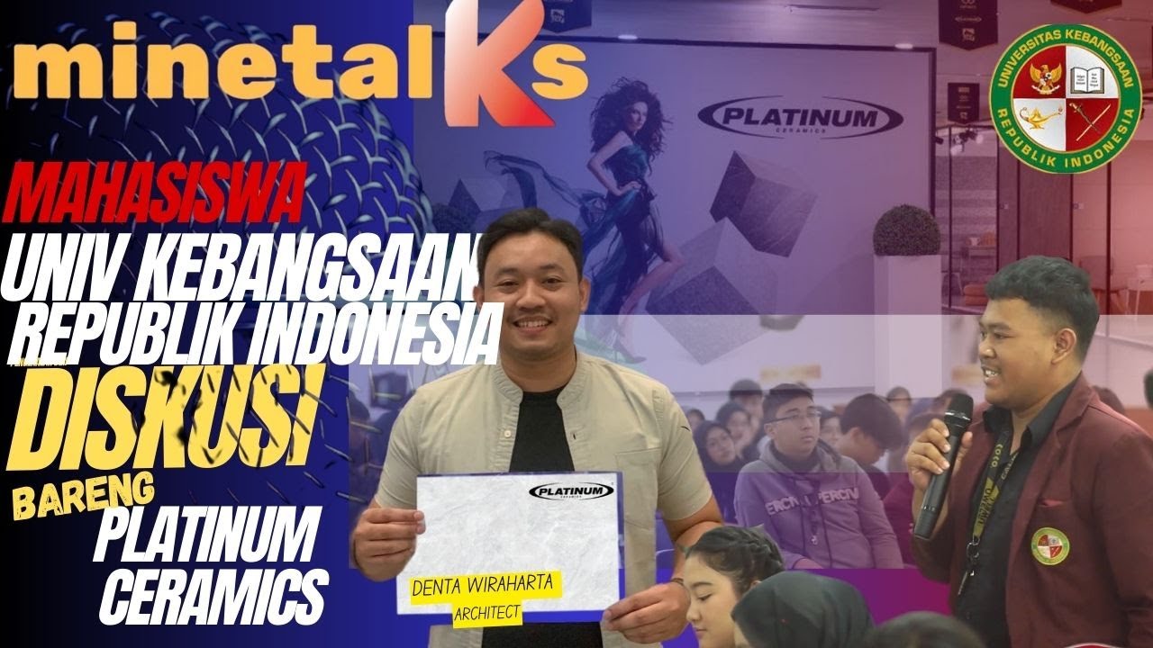 Daging semua ni !! Mahasiswa UKRI Bandung diskusi bareng Platinum ceramics