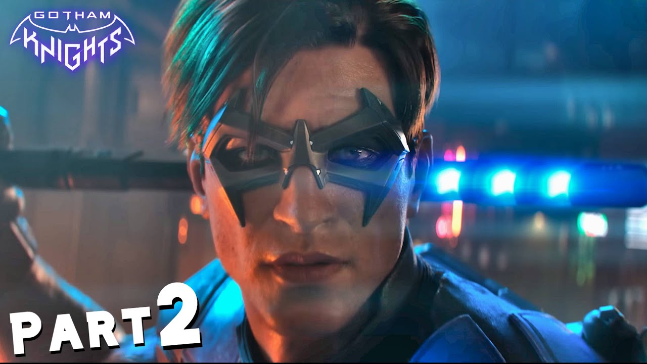 GOTHAM KNIGHTS Walkthrough Gameplay Part 2 - KNIGHTWING (FULL GAME)