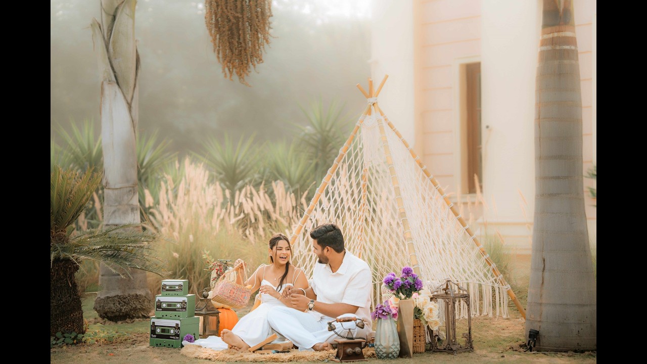 ANSHUL & NISHA PRE WEDDING SHOOT AT DELHI ||  BHALLA FILMS || 8802620267 || THE PICTURE VILLA