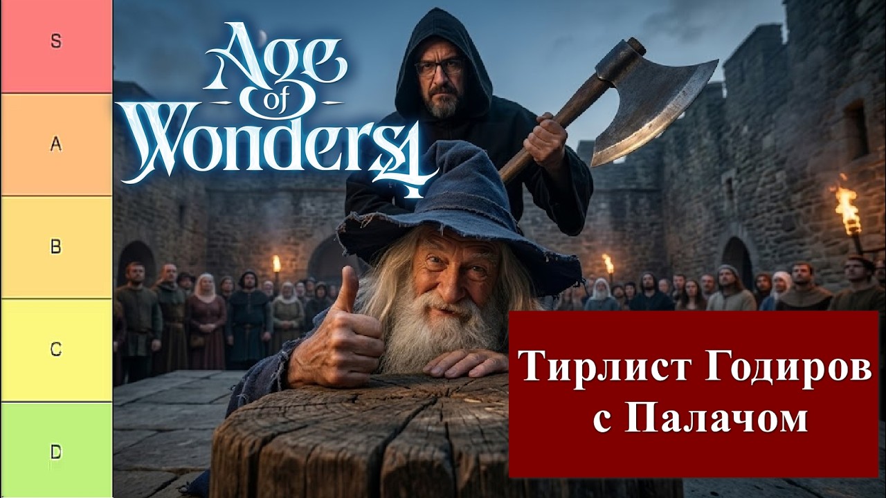 Составляем Тирлист Годиров вместе с Палачом. Age of Wonders 4.