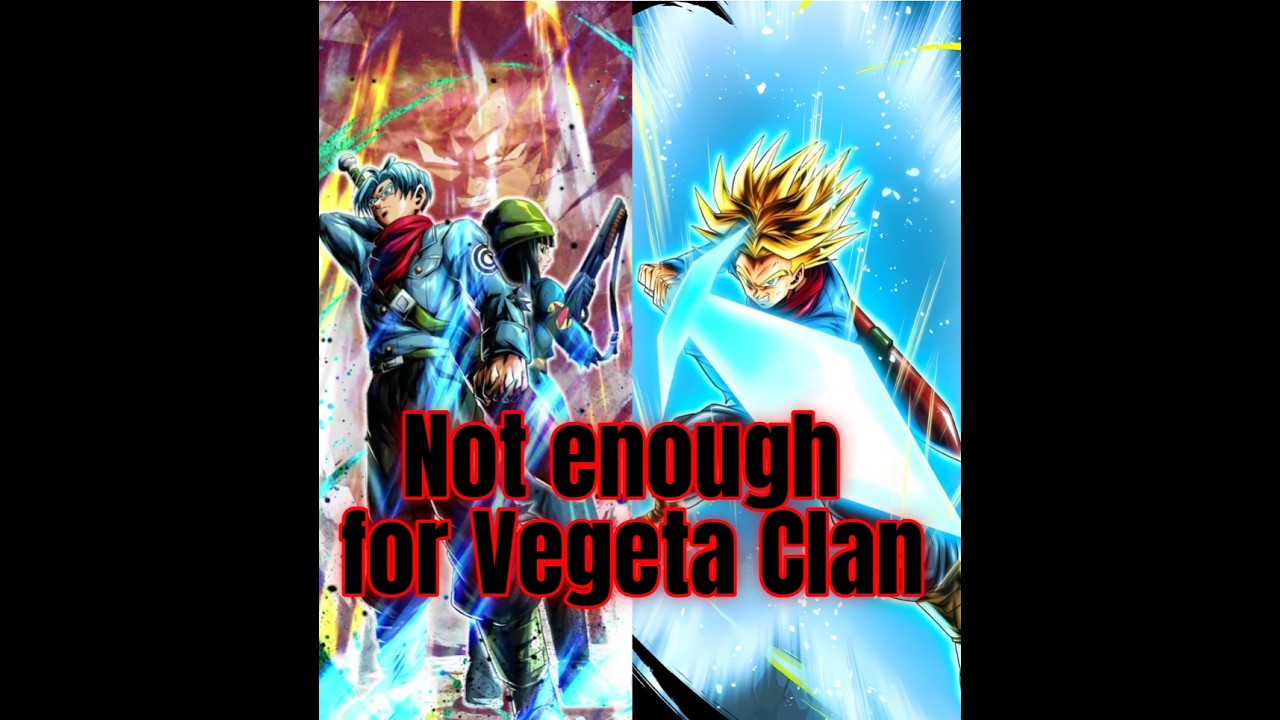Testing out Vegeta Clan Setups with the new Ultra Trunks in dragonball Legends