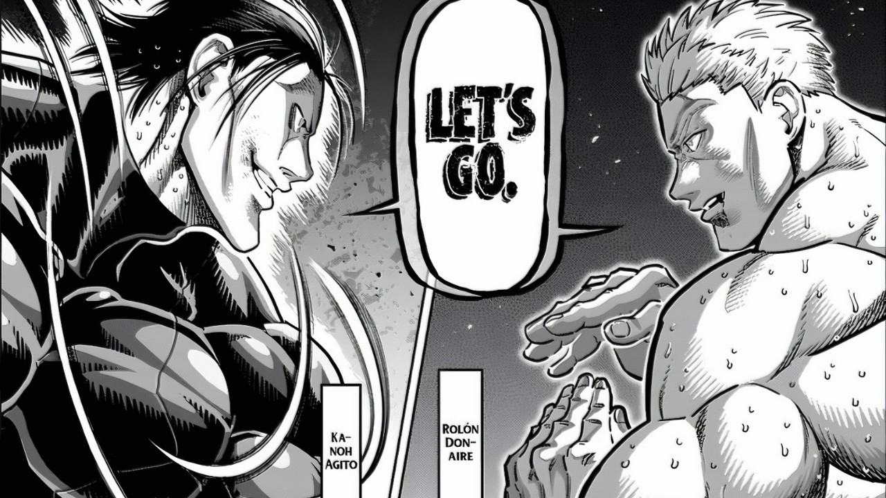 Agito Vs Rolon Donaire -Kengan Omega.