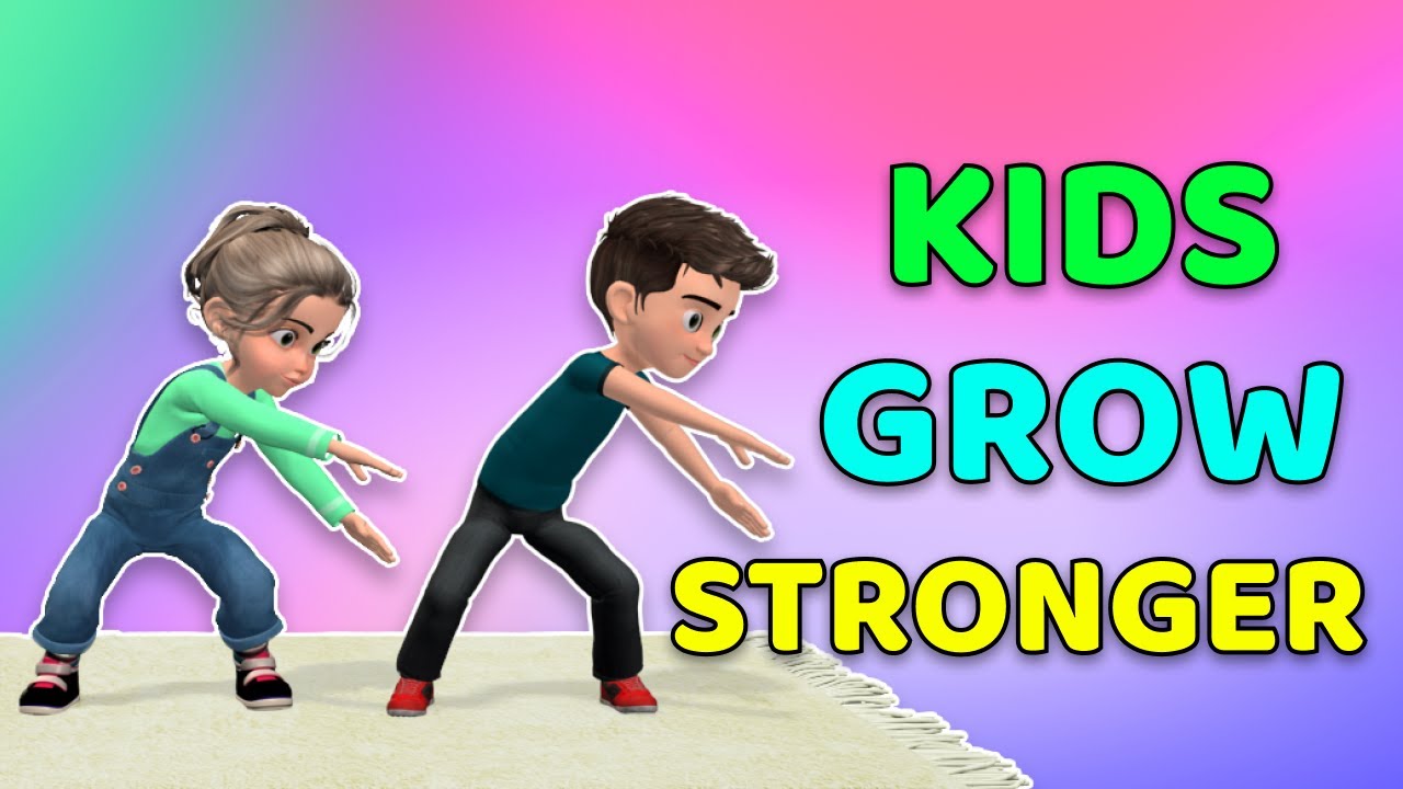 Kids Exercise To Grow Stronger: Home Workout