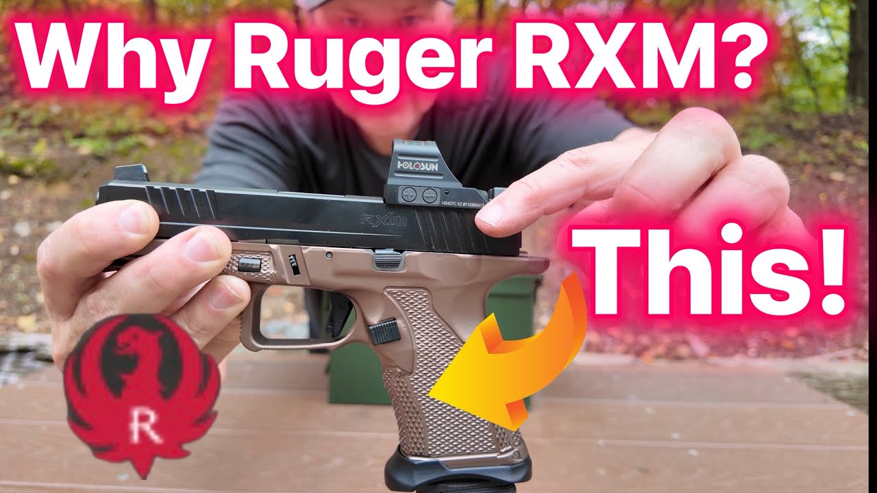 Ruger RXM с модулем рукоятки Icarus Ace Grip — усовершенствованный Glock?