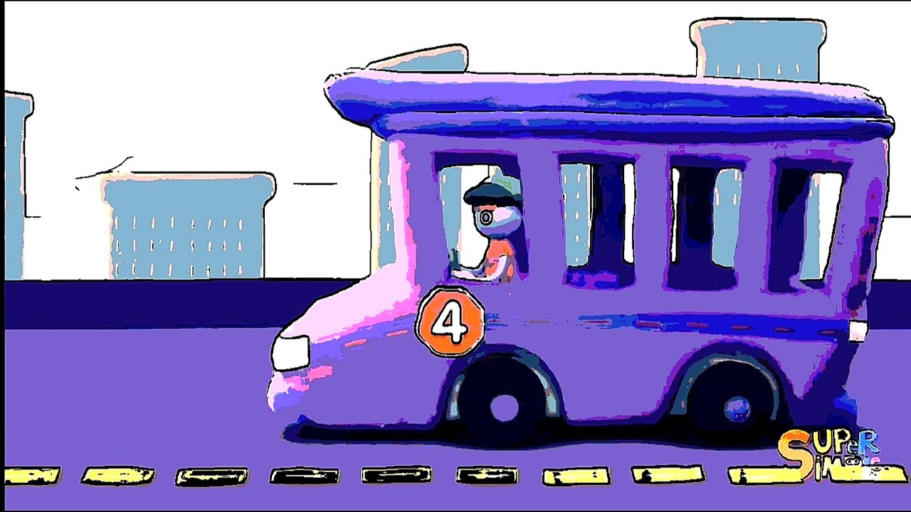 Little Buses 🚌✨ Fun Vehicle Song | Super Simple Songs | Preview 2 Effects