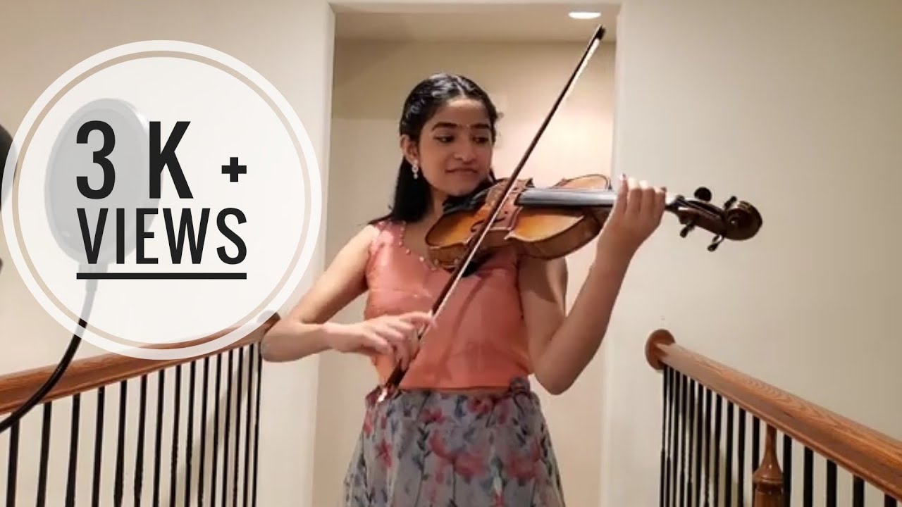 Srivalli Violin Cover by Ananya | Pushpa: The Rise | Sid Sriram | Devi Sri Prasad | Viveka