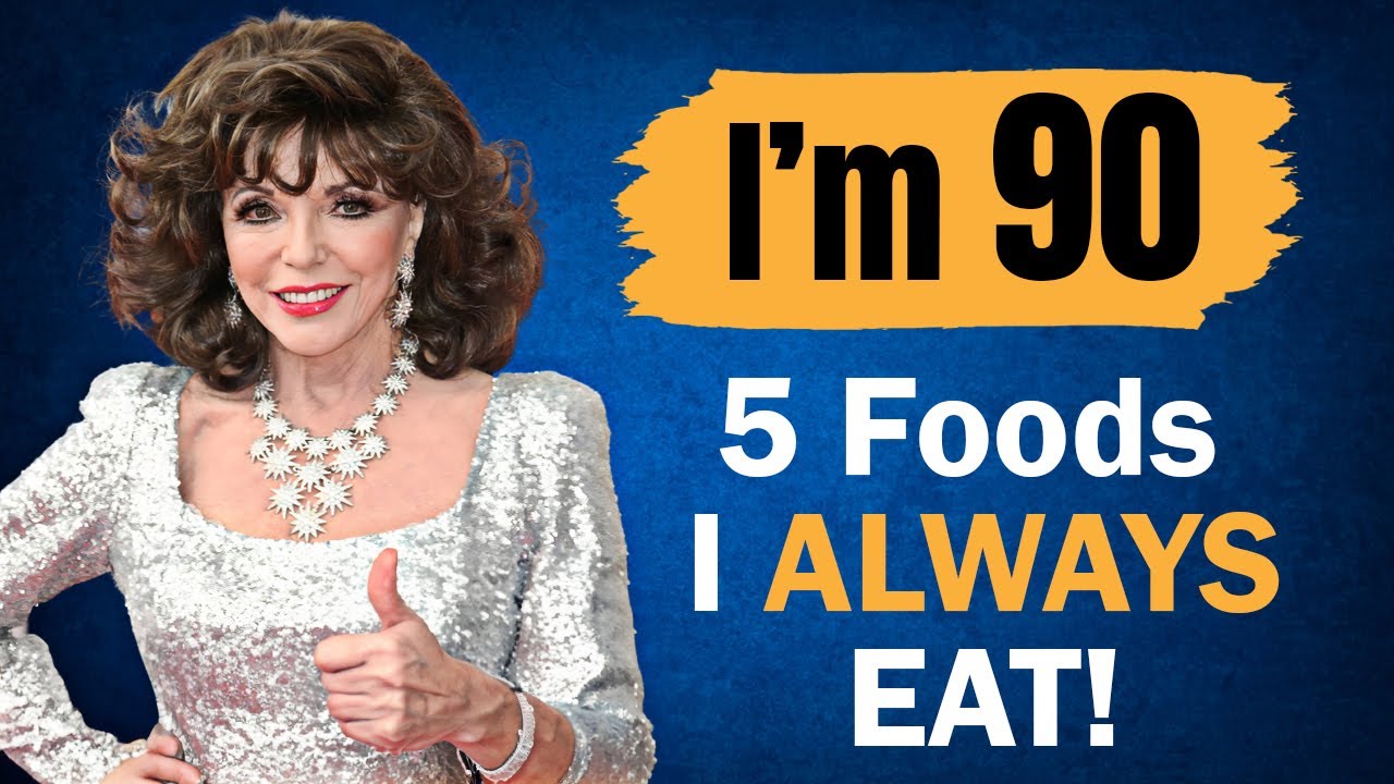 Joan Collins: 90 but look 56. My Secrets of Health, Intimacy, and Longevity Plus Anti-Aging Foods