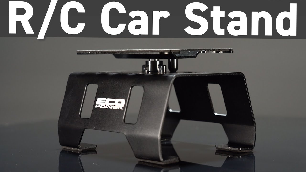 Arguably, the Best R/C Car Stand Ever Made - The EcoPower Aluminum Rotating Car Stand