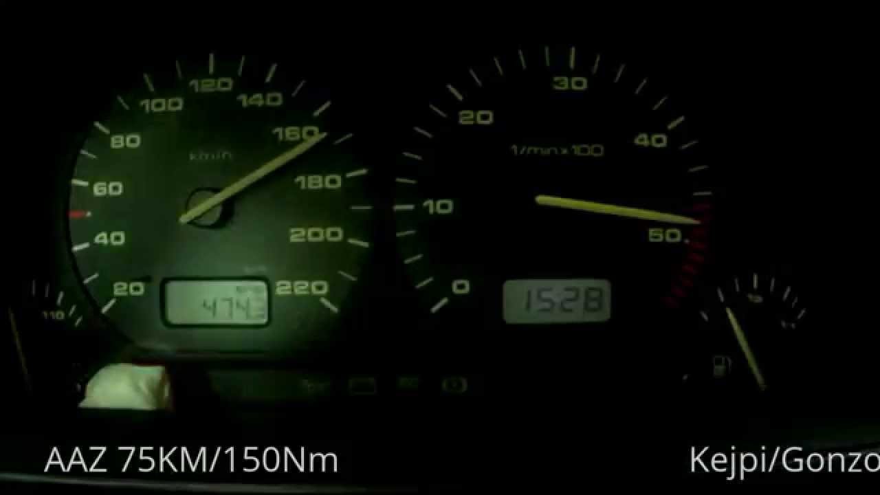 VW Golf 1.9 GTD AAZ Tuning 0-180km/h