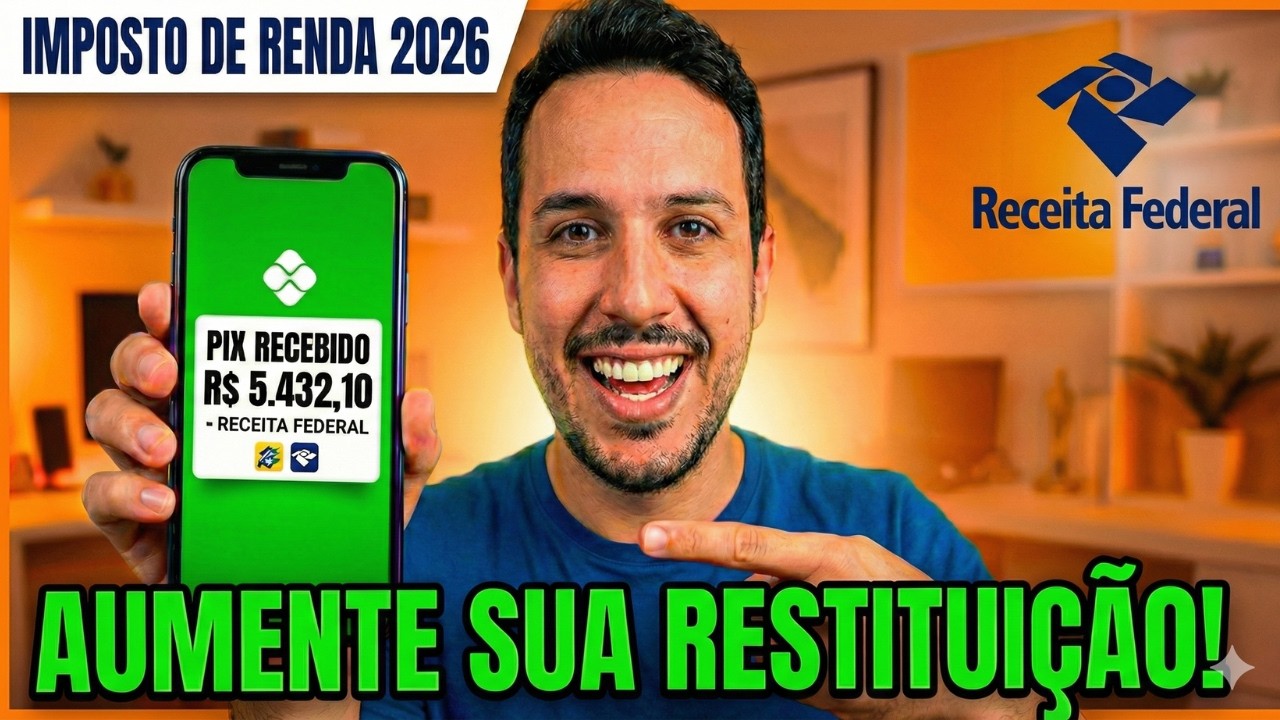 Como AUMENTAR sua Restitui&ccedil;&atilde;o no Imposto de Renda 2026