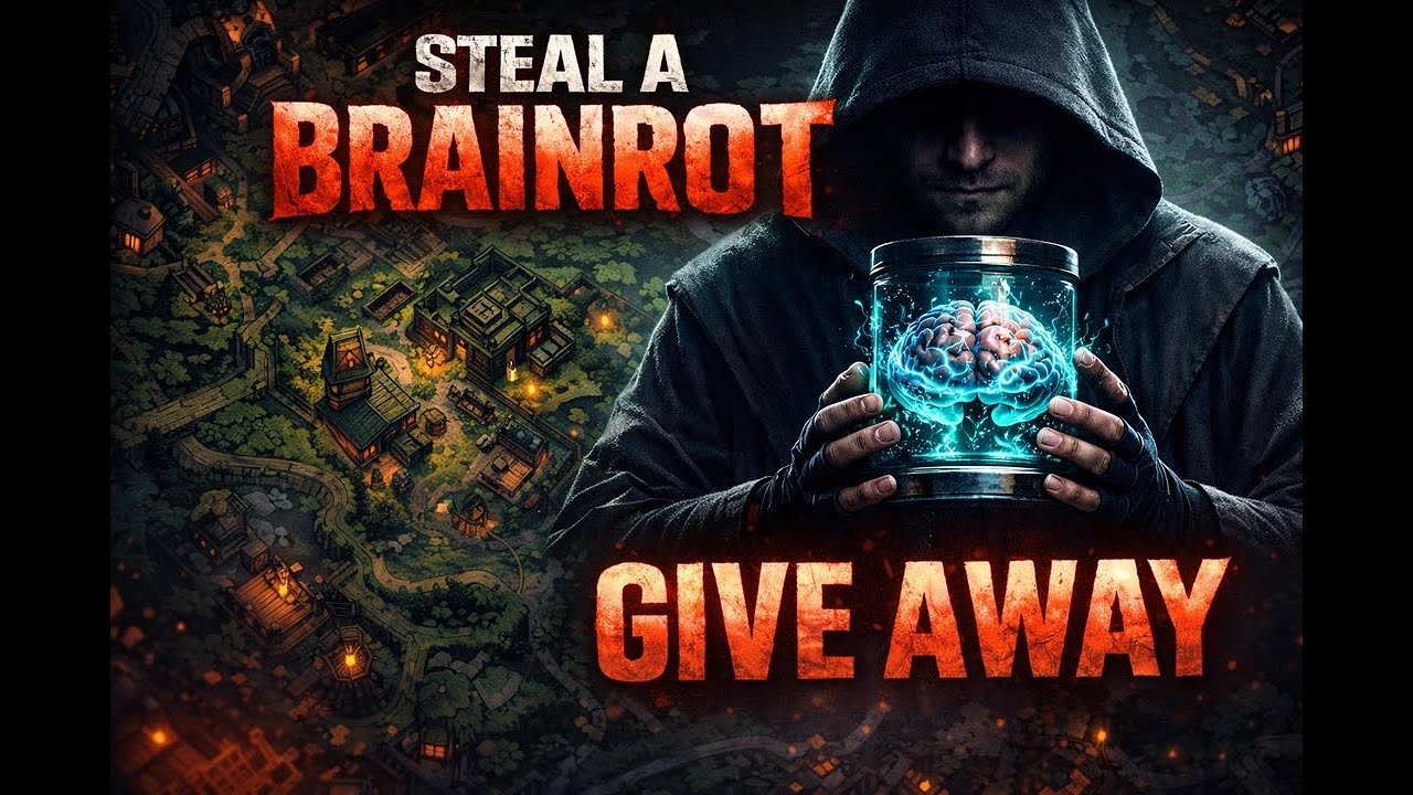 giveaway w steal a brainrot i brawl stars itd.