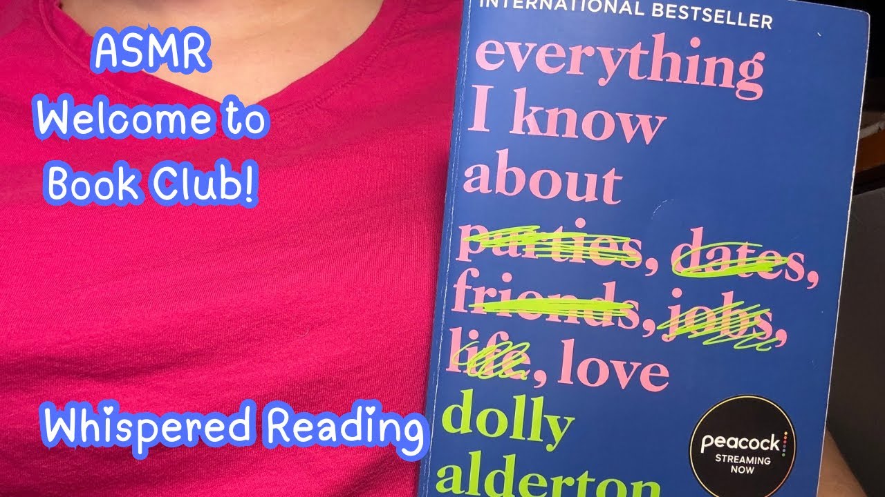 ASMR | Whispered Reading - Book Club 👩‍🏫