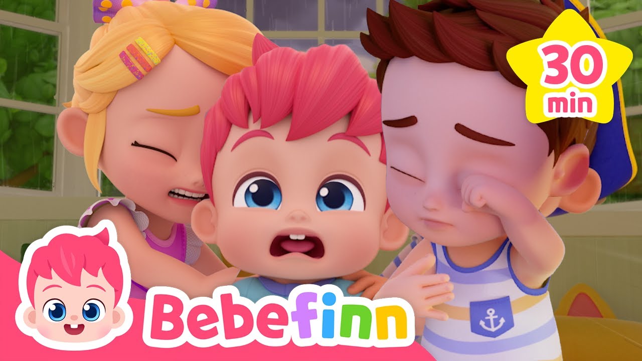Go away rain!🌧Go away Sleepiness!💤 | Song Compilation | Nursery Rhymes & Kids Songs
