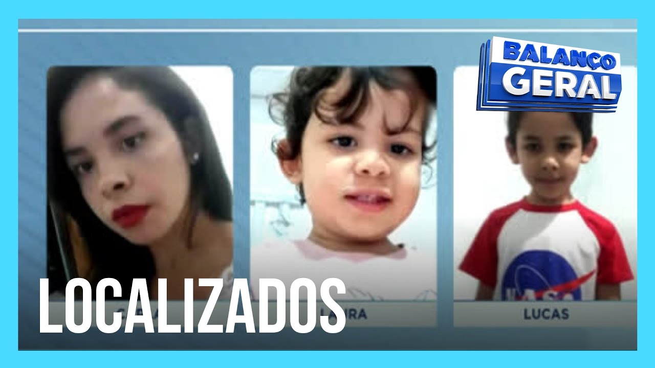 Balanço Geral ajuda família a localizar mulher e filhos desaparecidos em SP