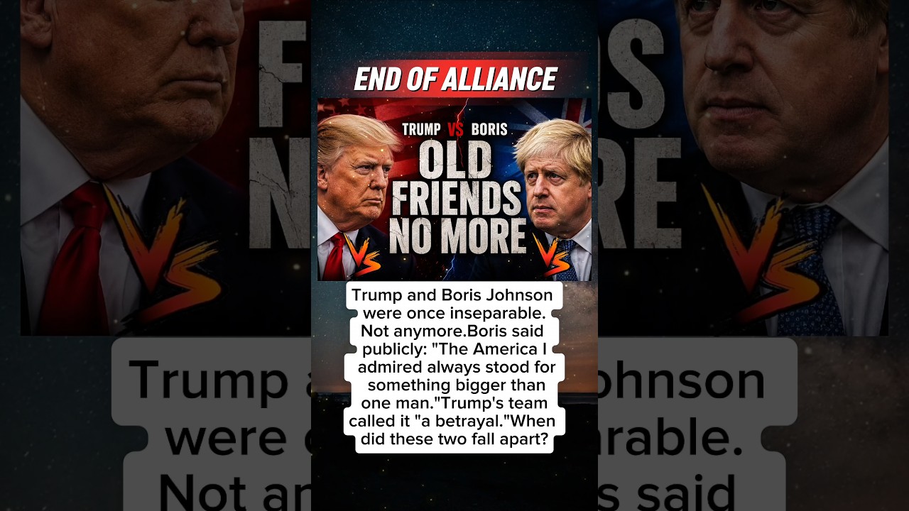 Donald Trump vs Boris Johnson &mdash; What Destroyed Their Friendship? #borisjohnson  #trumpnews