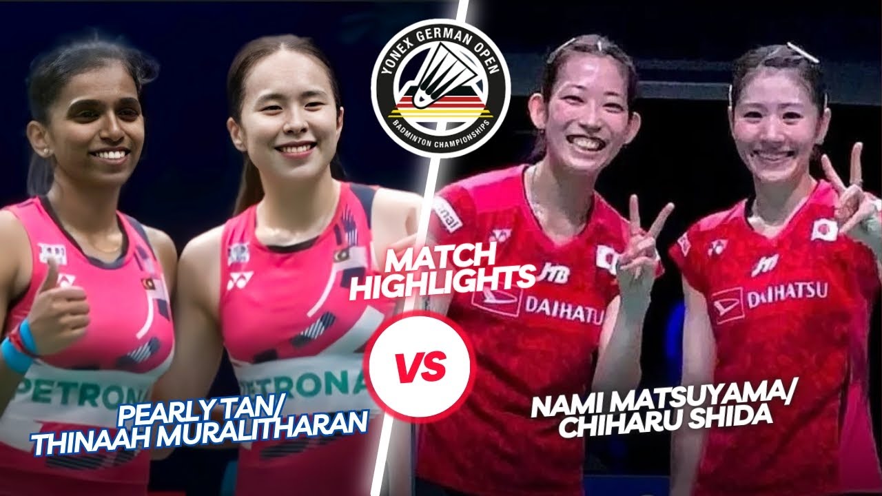 Super Final‼️‼️Tan/Muralitharan (MAS) vs Matsuyama/Shida (JPN)‼️‼️Yonex German Open 2023