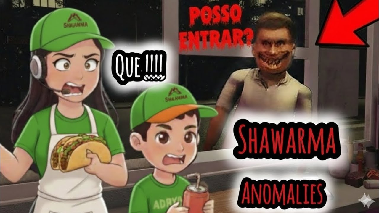 NOVAS ANOMALIAS NO SHAWARMA CUIDADO A NOITE TA MUITO SINISTRA NESSE KIOSK!!!!