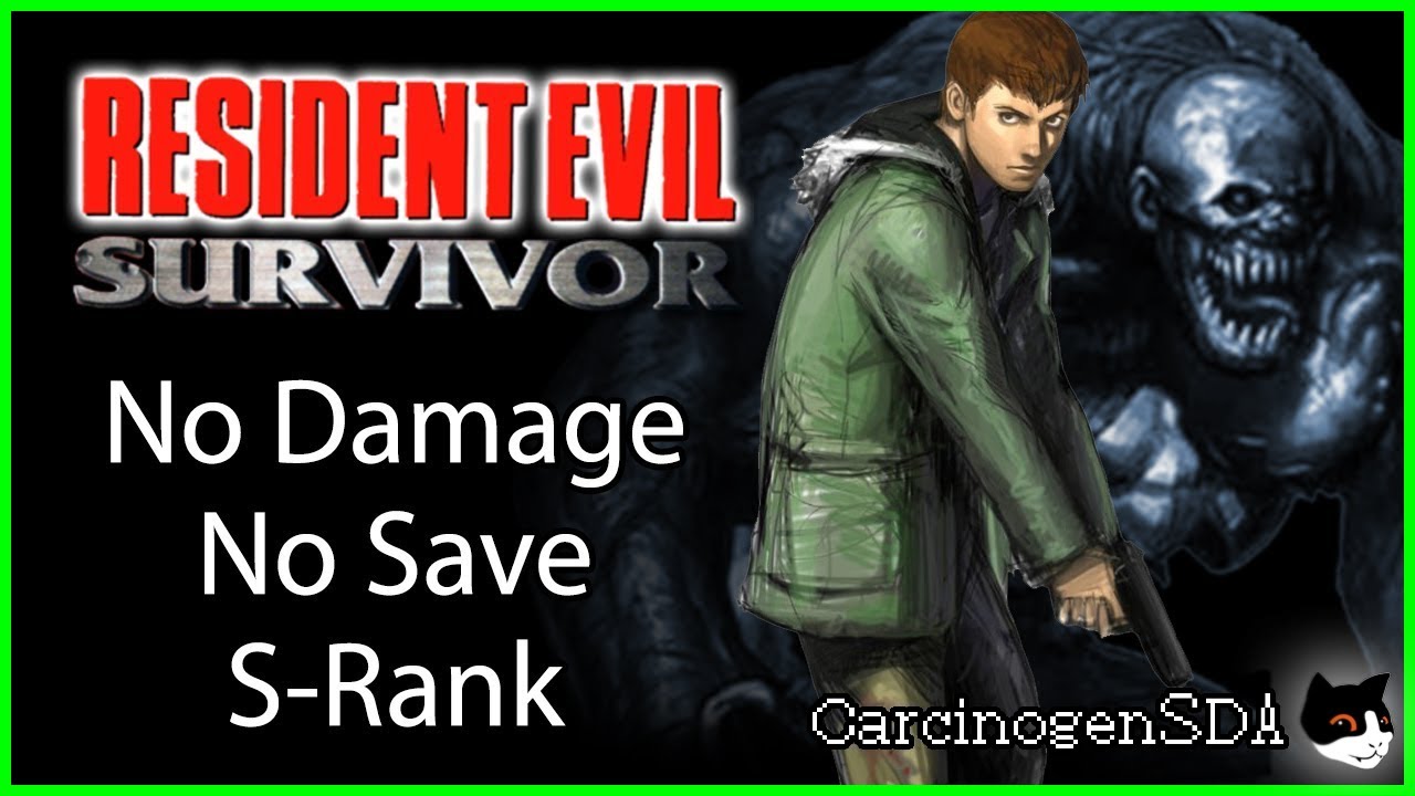 Resident Evil: Survivor (PSX) - No Damage No Save (S-Rank)