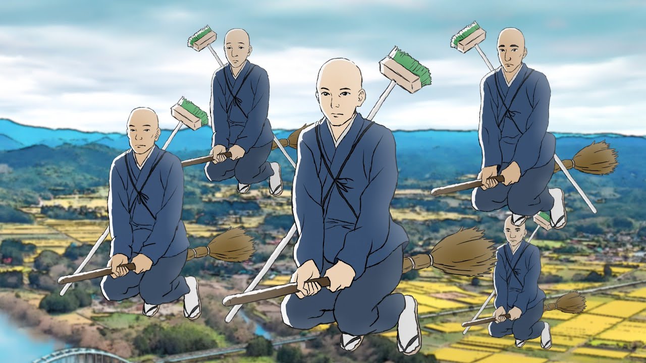自主制作アニメ「お掃除」