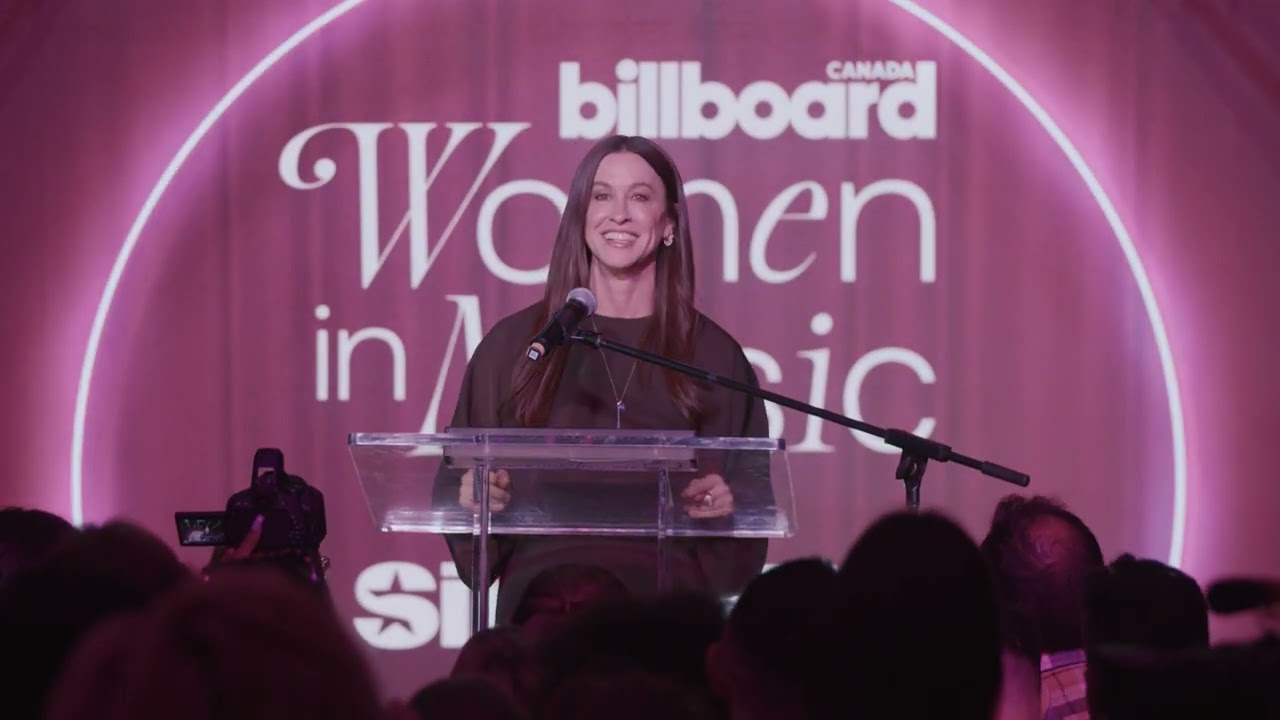 Alanis Morissette Accepts First-Ever Billboard Canada Women in Music Icon Award