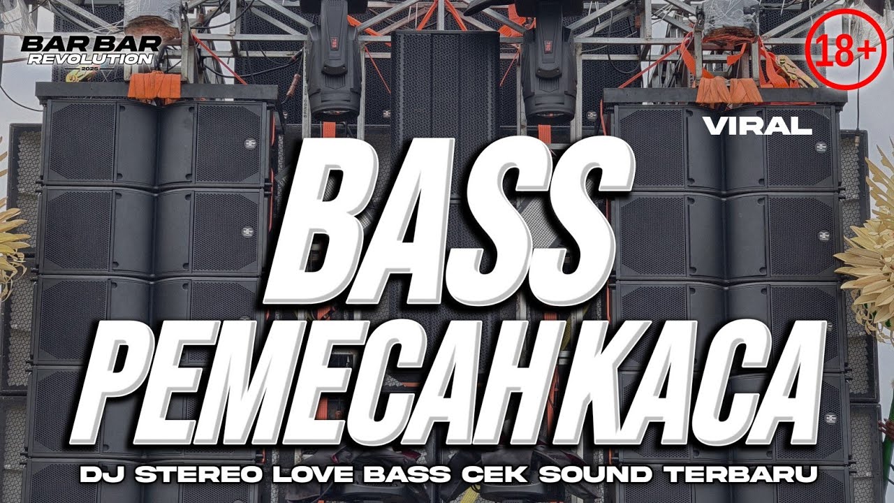 DJ CEK SOUND &bull; SOUND HOREG BASS GLERR PEMECAH KACA TERBARU