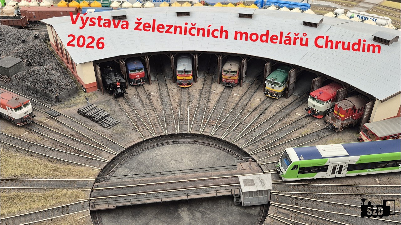 Výstava železničních modelářů Chrudim 2026