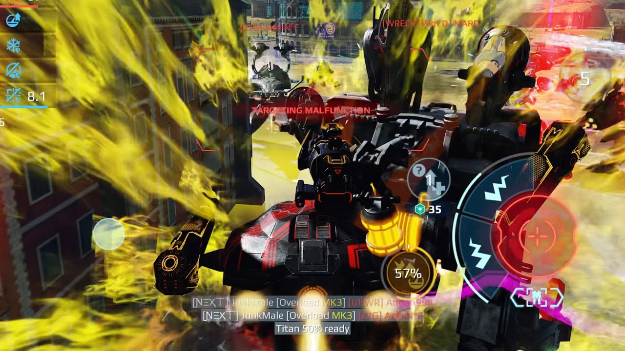 Hellburner brings the party | War Robots gameplay