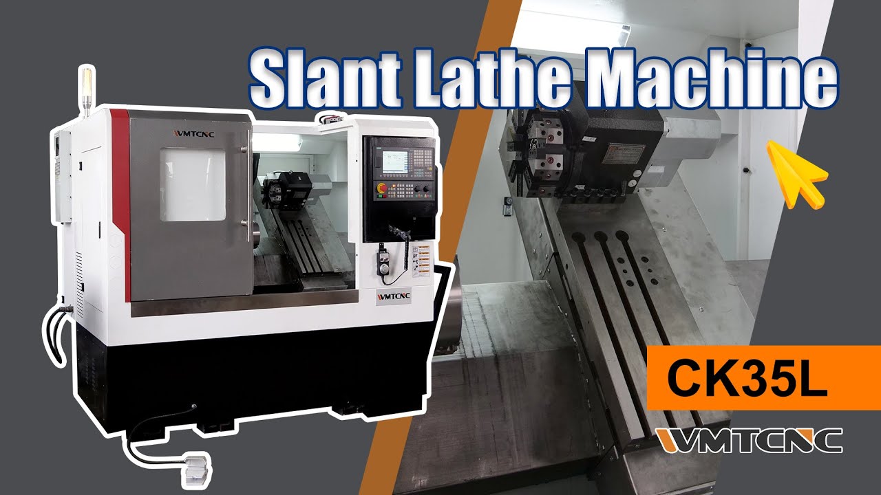 WMTCNC Slant Bed CNC Lathe with Taiwan Linear Guideway