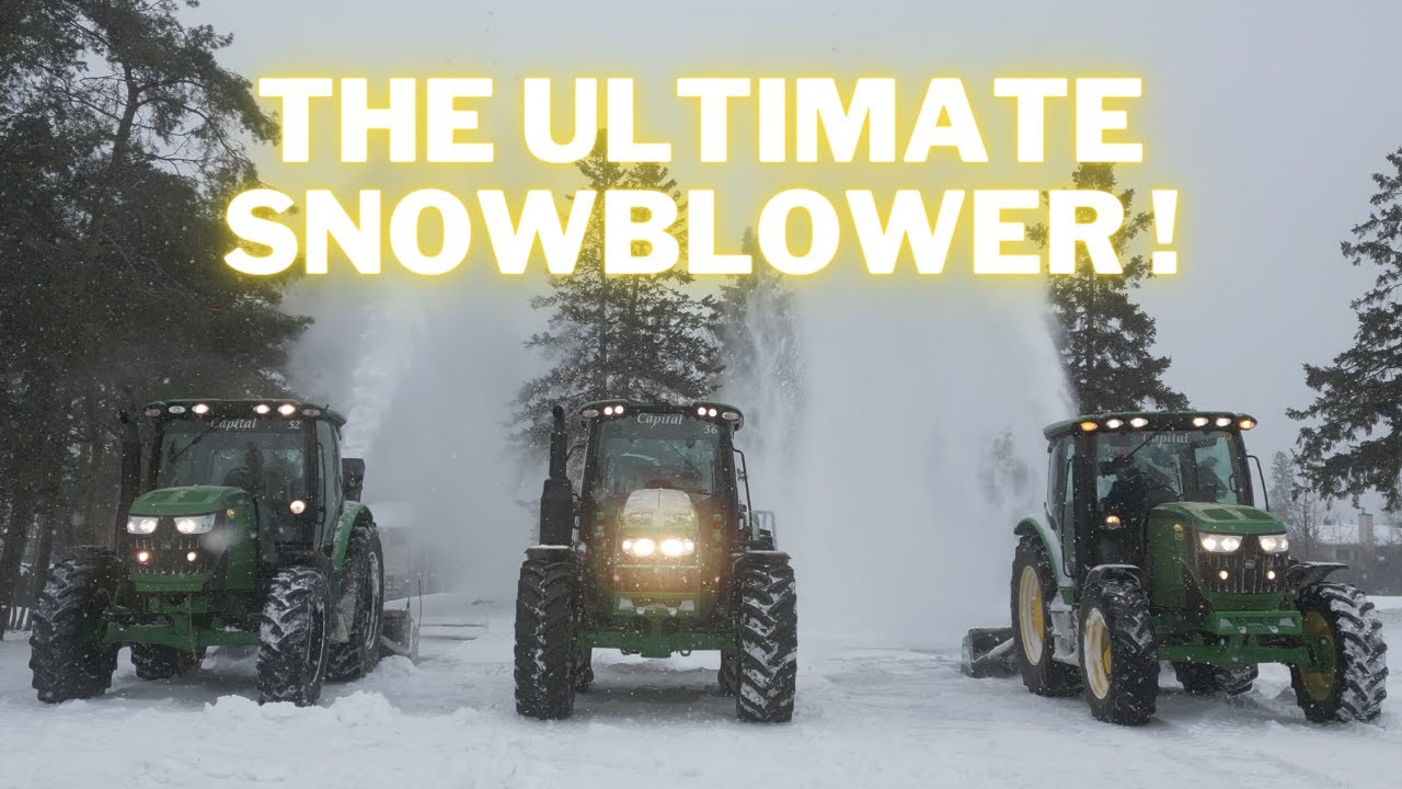 Residential Snow Blowing - The BEST snow blowing setup I have ever used