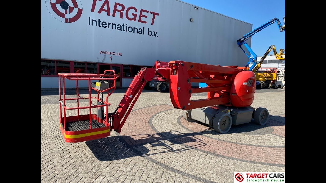781536 MANITOU 150AETJC ARTICULATED ELECTRIC 150AETJ BOOM WORK LIFT W/JIB 1500CM 2008 514587