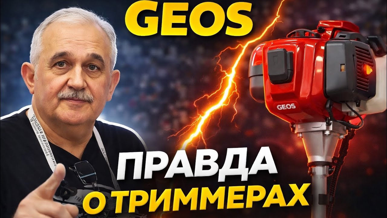 Обзор линейки триммеров и кусторезов от компании GEOS для 220 Луганск