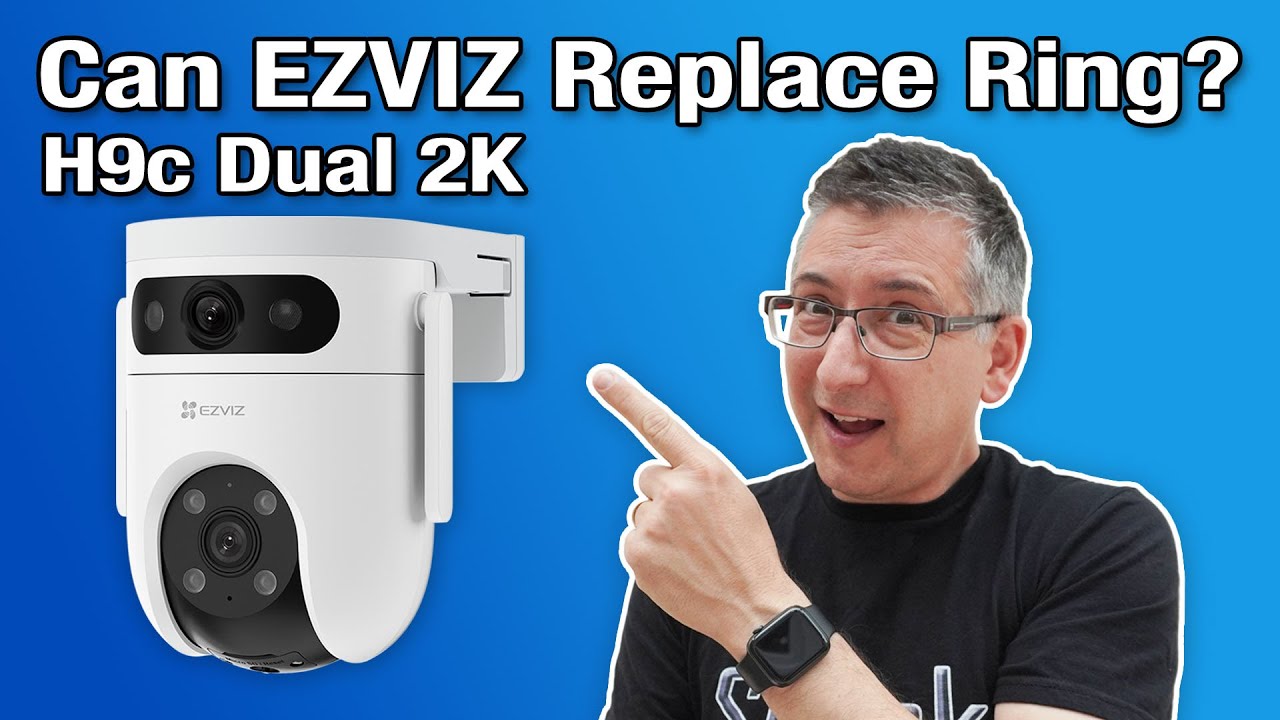 Могут ли камеры EZVIZ заменить кольцо? Обзор H9c Dual 2K