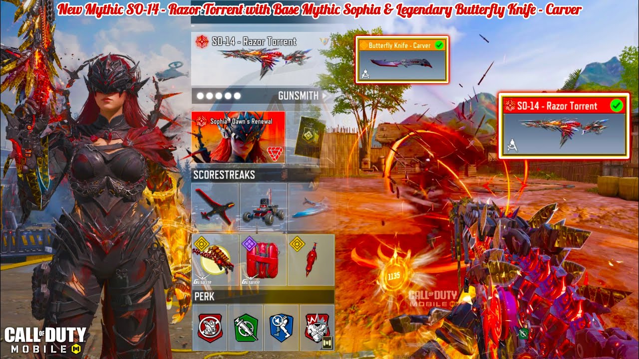 New Mythic SO-14 is BROKEN with My New GUNSMITH & Mythic Sophia to tear down every enemy in CODM SND