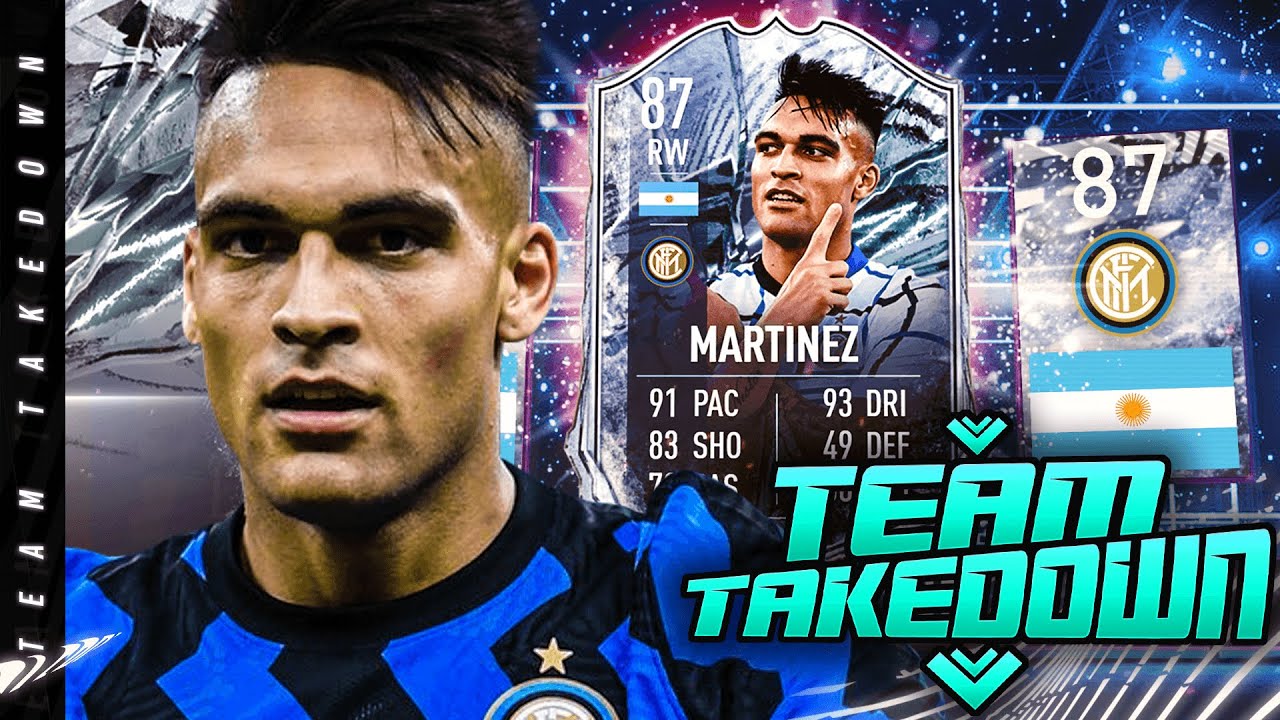 87 FUT Freeze Lautaro Martinez Team Takedown!!!