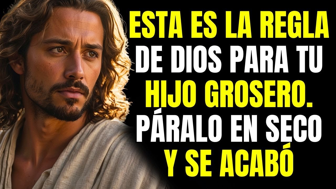 ¿Hijo Grosero? La Regla de Dios que Impone Respeto en 3 Frases | Sabiduría Bíblica