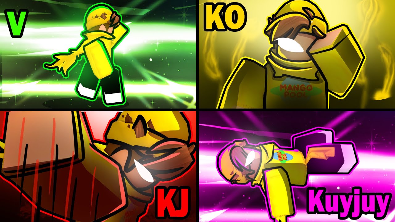 I Unlocked EVERY KJ UNLIMITED FLEXWORKS In The Strongest Battlegrounds! (KJ, JK, V, AND KUYJUY)