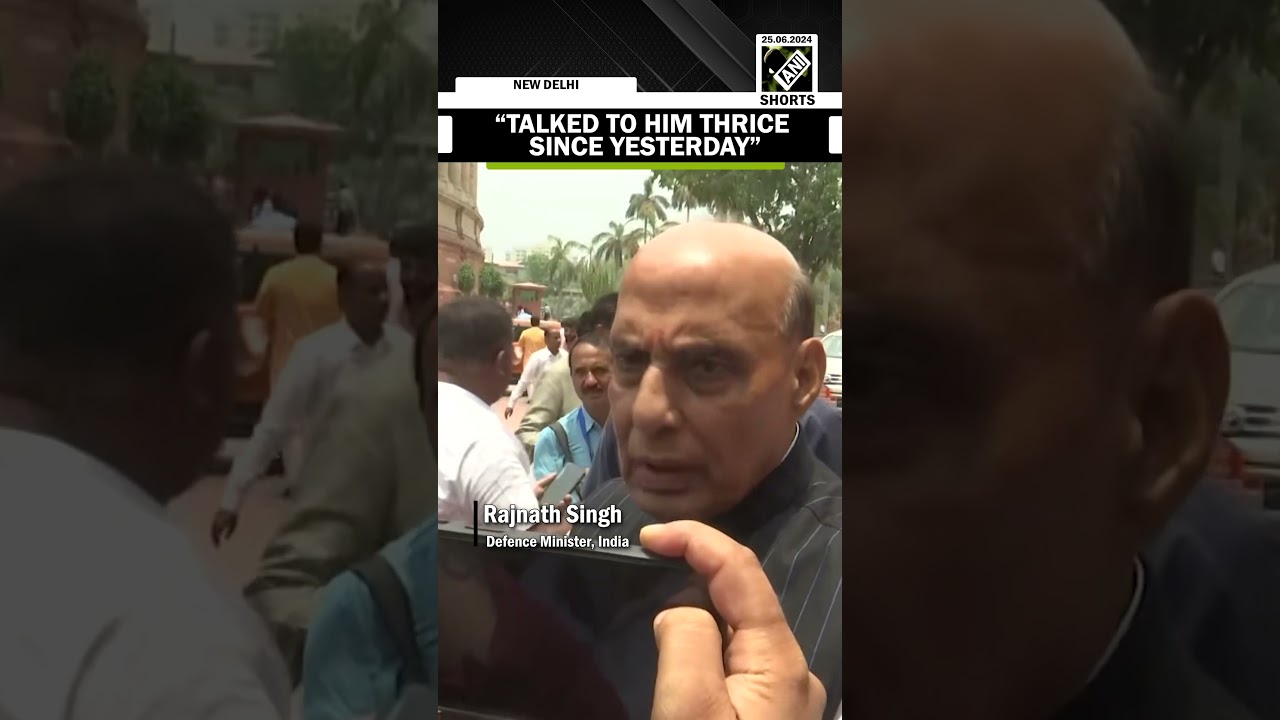&ldquo;Talked to him thrice &hellip;&rdquo; Rajnath Singh on a phone call with Mallikarjun Kharge for speaker post