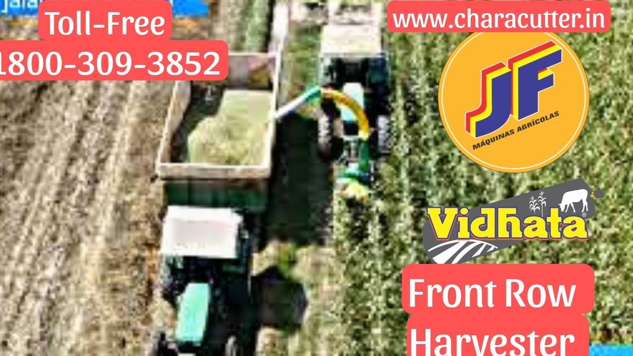 New Front Row PTO Forage Harvester | JF AT1000 / C120 with John Deere Front PTO Setup