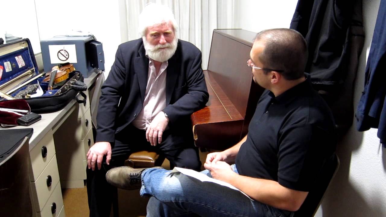 Interview with John Sheahan from the Dubliners on the last Dubliner tour 2012