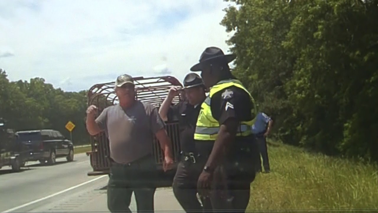 Raw video: Dashcam footage shows Sheriff arguing with state trooper