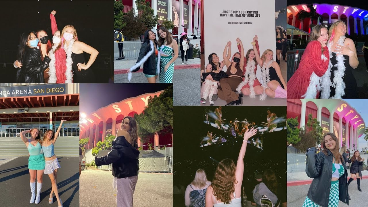 seeing harry styles 4 times in a week | hslot west coast