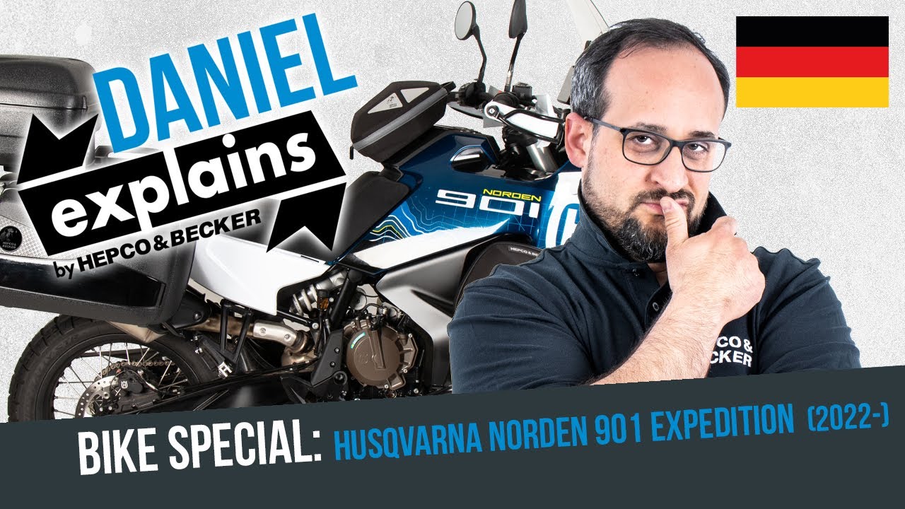 Daniel Explains: Bike Special HUSQVARNA Norden 901 Expedition