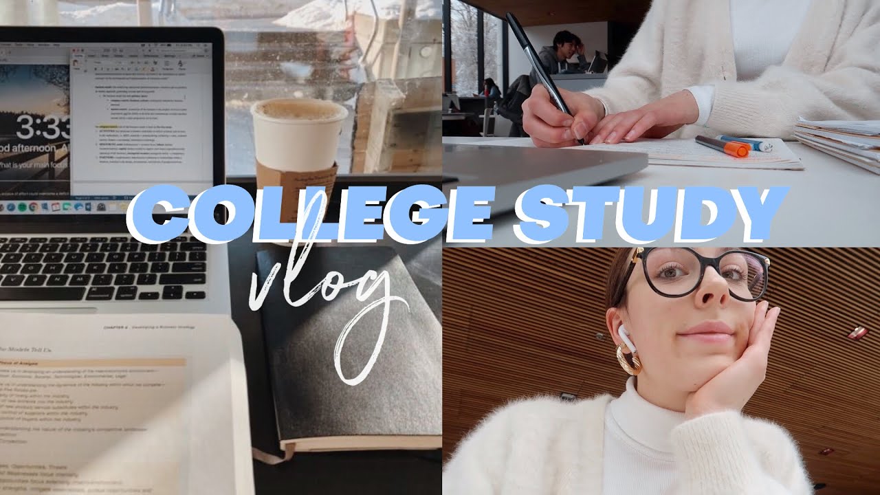 UNI VLOG: full day of studying + classes