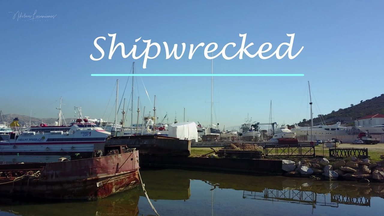Salamis bay shipwrecks
