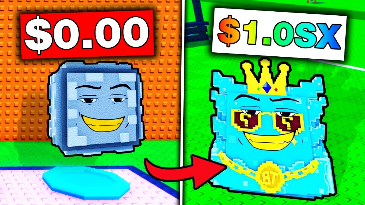 Using ONLY LUCKY BLOCKS To Get Rich! (Escape Tsunami For Brainrots)