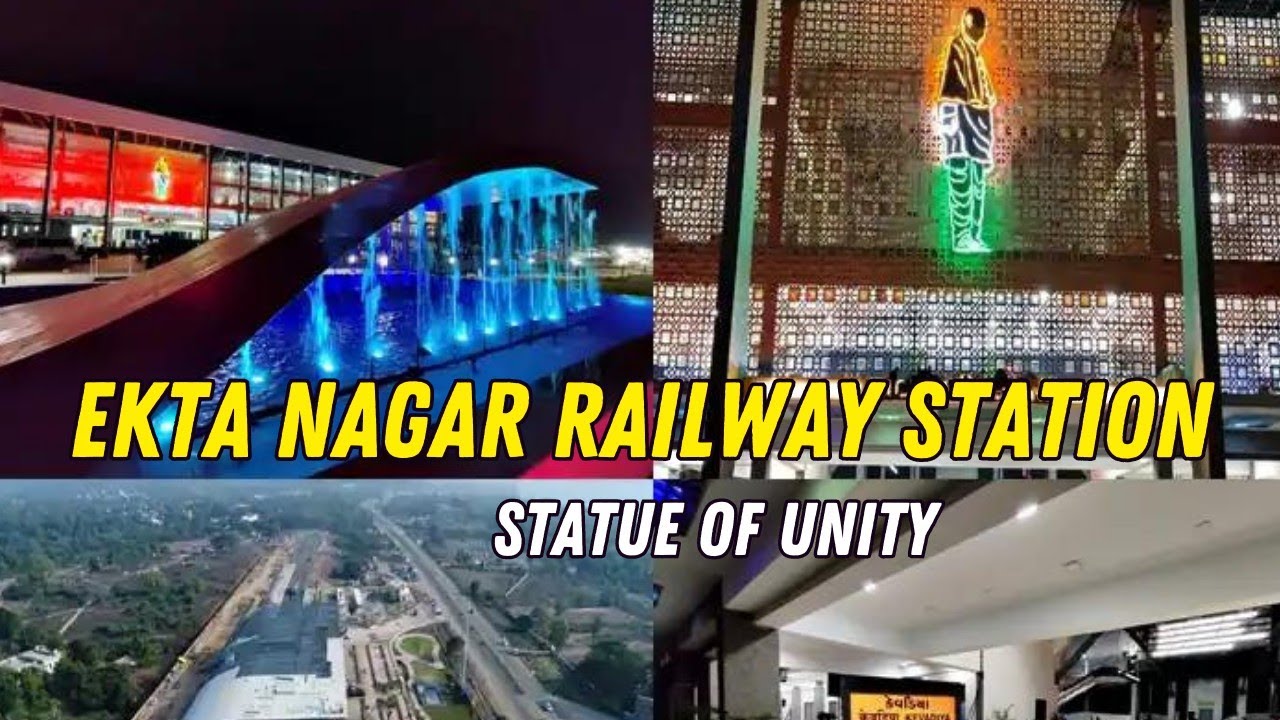 statue of Unity | How to Reach kevadiya Railway station | ekta Nagar railway stations