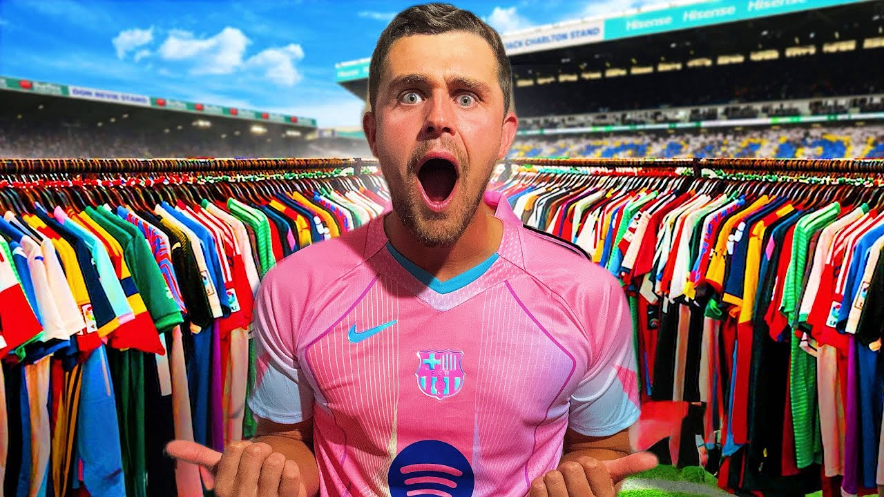 My NEW Football Shirt Collection !!!
