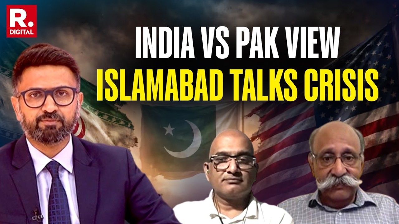Lt Gen Shankar & Raja Faisal Debate: India-Pakistan Views On Critical Iran-US Islamabad Talks